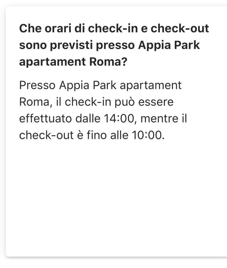Appia Park Apartament 10 Min Dal Colosseo Rome Buitenkant foto